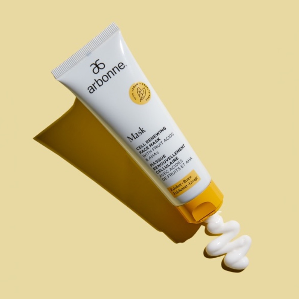 New arbonne Cell Renewing Face Mask with Fruit Acids and AHAs